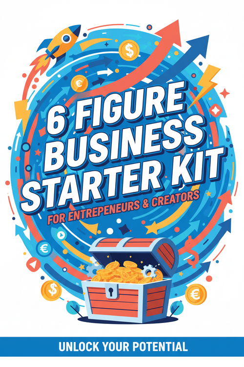 6 Figure Business Starter Kit ebook cover
