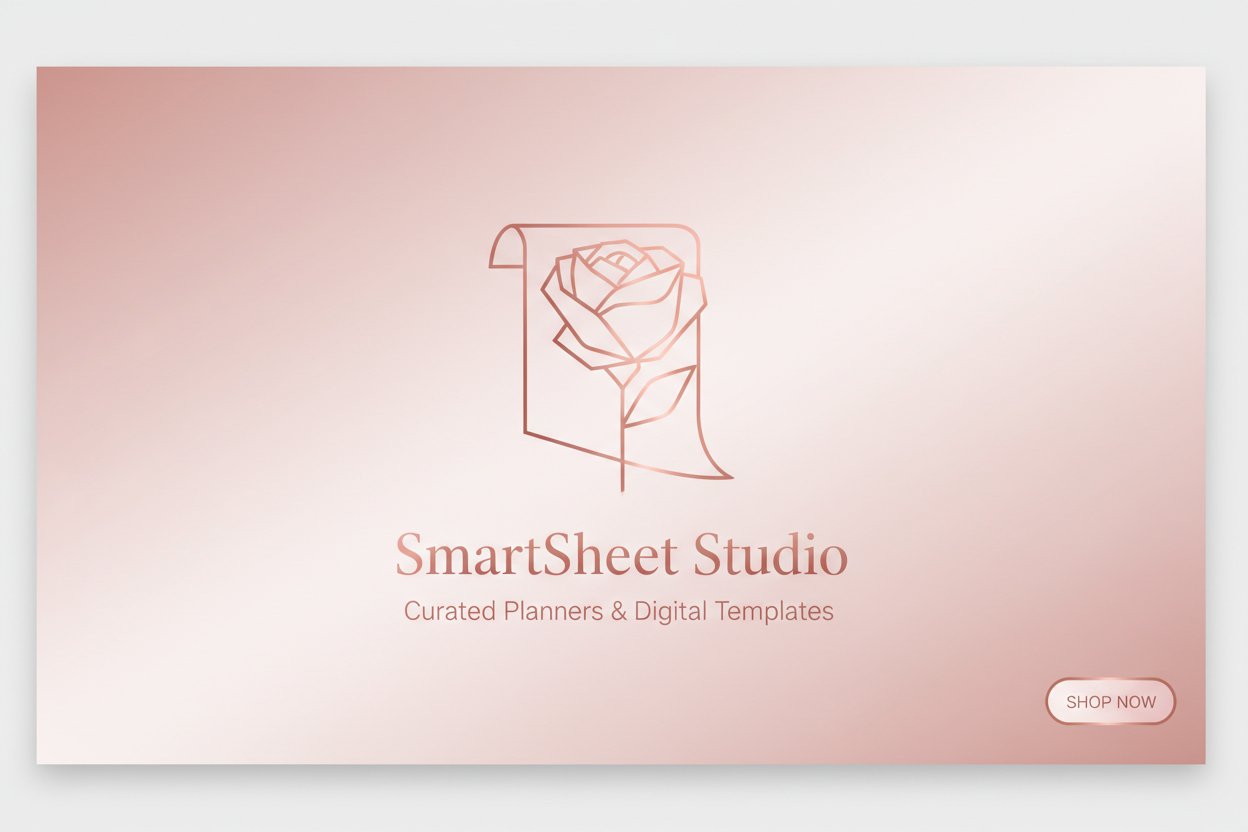SmartSheet Studio Hero Banner